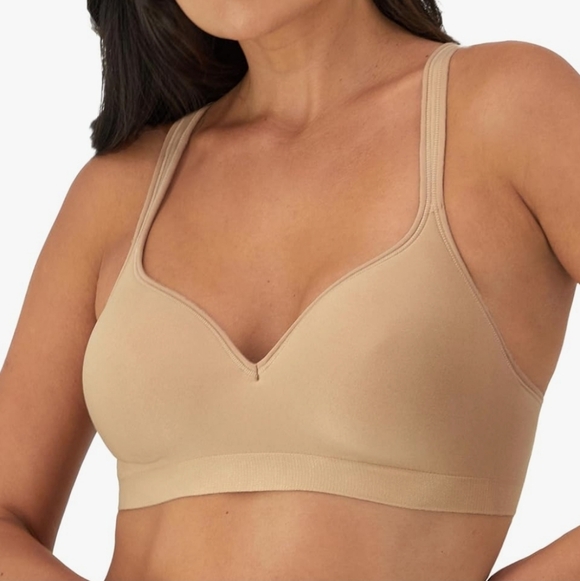 Women's Bali Comfort Revolution Wireless Bras Lot Of 3! 2 Black 1 Nude 34B - Picture 5 of 13